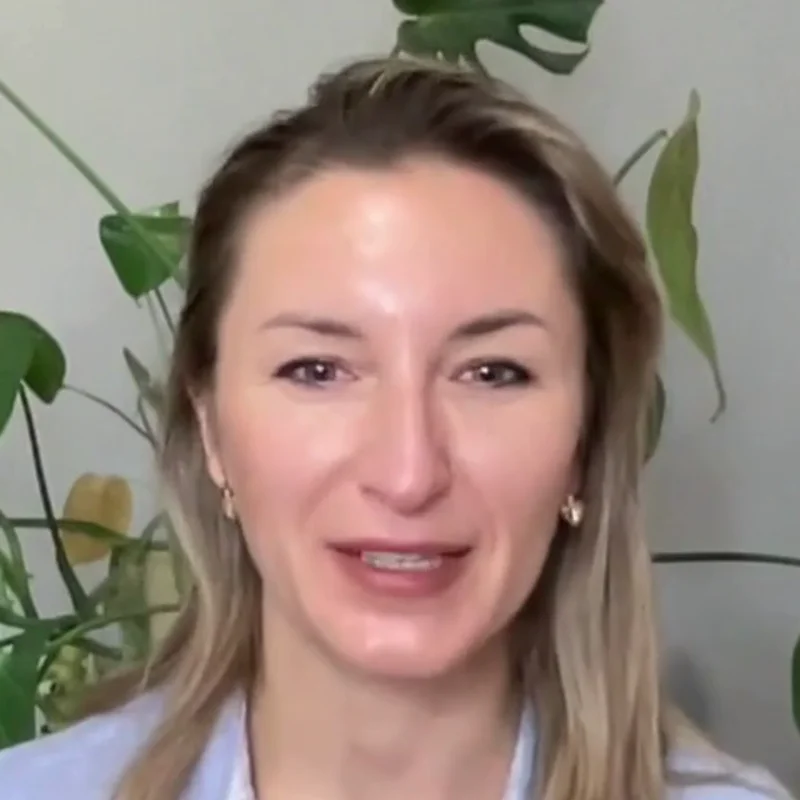 Tatyana M. in her recorded testimonial