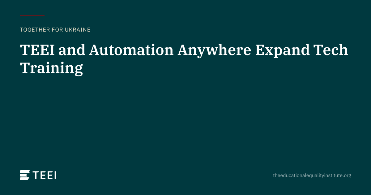 Teei TEEI and Automation Anywhere Unite to Deliver...